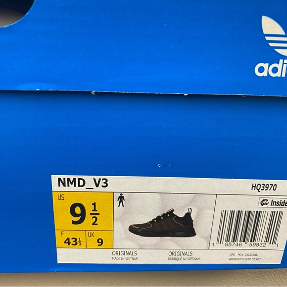 Adidas NMD V3 Originals Shoes Sneakers Trainer HQ3970 Focus Olive Men's Size 9.5 - Picture 11 of 11